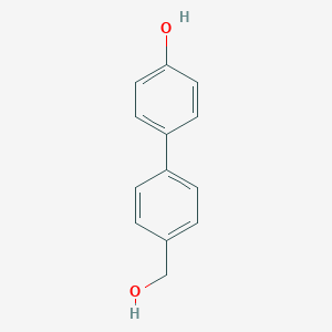 molecular formula C13H12O2 B061961 4-(4-Hydroxyphenyl)benzyl alcohol CAS No. 162957-24-6