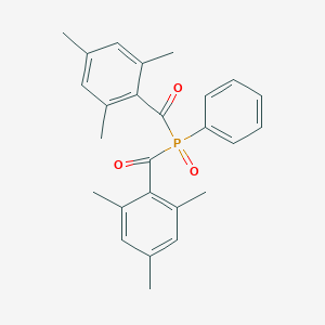 molecular formula C26H27O3P B061975 Phenylbis(2,4,6-trimethylbenzoyl)phosphine oxide CAS No. 162881-26-7