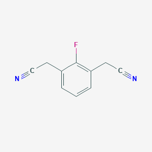 molecular formula C10H7FN2 B061993 2,2'-(2-氟-1,3-苯基)二乙腈 CAS No. 175136-84-2