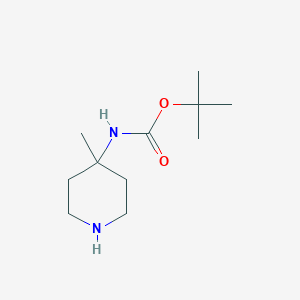 B062008 Tert-butyl (4-methylpiperidin-4-YL)carbamate CAS No. 163271-08-7