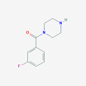 (3-Fluoro-phenyl)-piperazin-1-yl-methanone