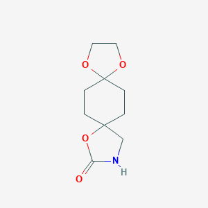 1,9,12-Trioxa-3-azadispiro[4.2.4.2]tetradecan-2-one(9CI)