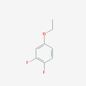 molecular formula C8H8F2O B062040 4-Ethoxy-1,2-difluorobenzene CAS No. 163848-46-2