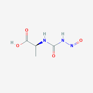(2S)-2-(nitrosocarbamoylamino)propanoic acid