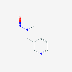 molecular formula C7H9N3O B6207224 N-Methyl-N-[(pyridin-3-yl)methyl]nitrous amide CAS No. 6267-76-1