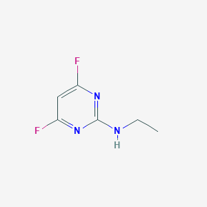 N-ethyl-4,6-difluoropyrimidin-2-amine