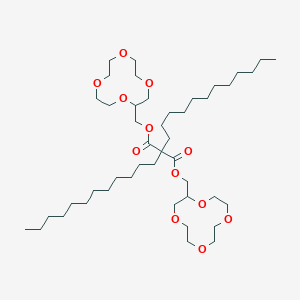 molecular formula C45H84O12 B062087 Sodium ionophore VIII CAS No. 174752-42-2