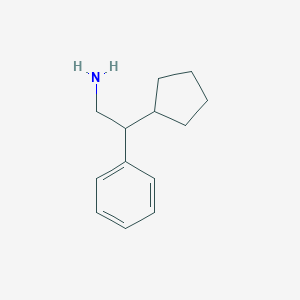 (2-Cyclopentyl-2-phenylethyl)amine