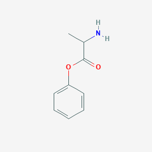 molecular formula C9H11NO2 B062148 Phenyl 2-aminopropanoate CAS No. 167088-01-9