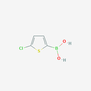 molecular formula C4H4BClO2S B062150 5-Chlorothiophene-2-boronic acid CAS No. 162607-18-3