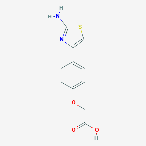 2-[4-(2-amino-4-thiazolyl)phenoxy]Acetic acid
