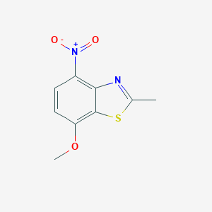 7-Methoxy-2-methyl-4-nitro-1,3-benzothiazole