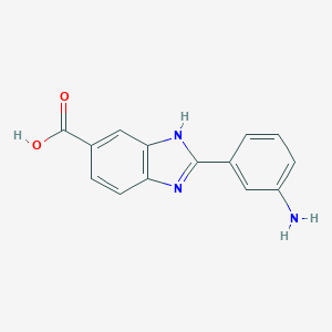 2-(3-Aminophenyl)-1H-benzimidazole-5-carboxylic acid