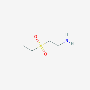 molecular formula C4H11NO2S B062192 2-(Ethylsulfonyl)ethanamine CAS No. 173336-82-8