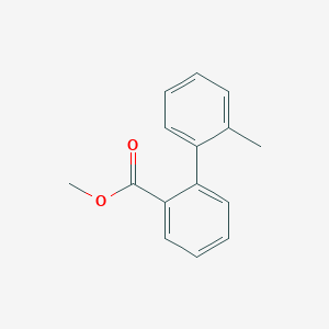 molecular formula C15H14O2 B062193 Methyl 2-(2-methylphenyl)benzoate CAS No. 188943-06-8