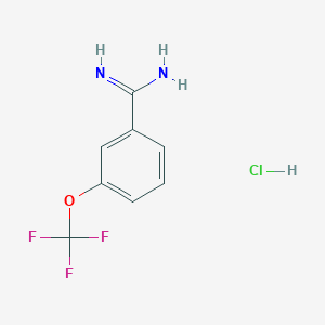 3-(Trifluoromethoxy)benzimidamide hydrochloride