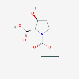 (2S,3S)-1-(tert-Butoxycarbonyl)-3-hydroxypyrrolidine-2-carboxylic acid
