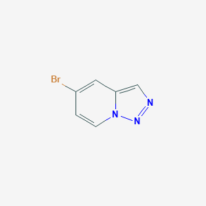 molecular formula C6H4BrN3 B062217 5-Bromo-[1,2,3]triazolo[1,5-a]pyridine CAS No. 192642-77-6