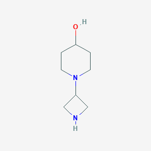 1-(Azetidin-3-YL)piperidin-4-OL