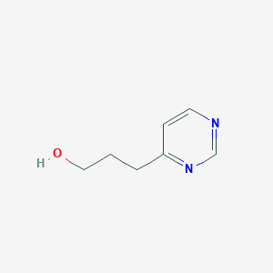3-(Pyrimidin-4-yl)propan-1-ol