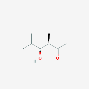 (3R,4R)-4-Hydroxy-3,5-dimethylhexan-2-one