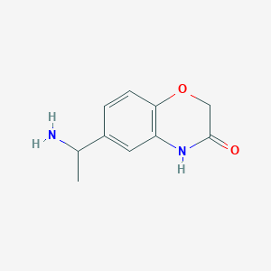 6-(1-aminoethyl)-2H-1,4-benzoxazin-3(4H)-one