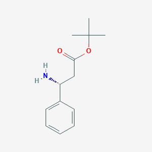tert-butyl (3R)-3-amino-3-phenylpropanoate