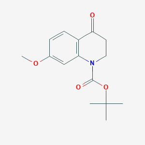 Tert-butyl 7-methoxy-4-oxo-3,4-dihydroquinoline-1(2H)-carboxylate