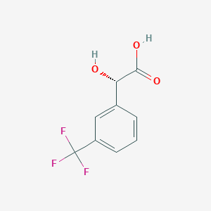 (2S)-2-hydroxy-2-[3-(trifluoromethyl)phenyl]acetic acid