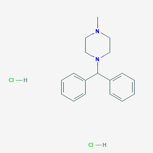molecular formula C18H24Cl2N2 B000623 Cyclizine dihydrochloride CAS No. 5897-18-7