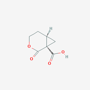 (1R,6R)-2-oxo-3-oxabicyclo[4.1.0]heptane-1-carboxylic acid