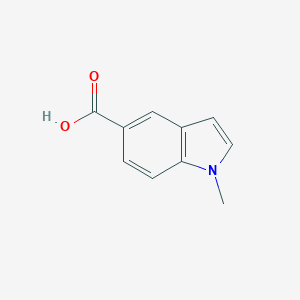 molecular formula C10H9NO2 B062314 1-methylindole-5-carboxylic Acid CAS No. 186129-25-9