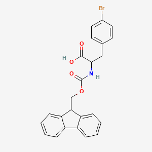 molecular formula C24H20BrNO4 B6231714 (r)-n-Fmoc-4-bromophenylalanine CAS No. 276262-70-5