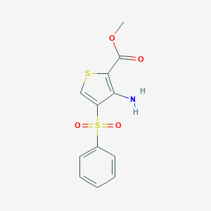 Methyl 3-amino-4-(phenylsulfonyl)thiophene-2-carboxylate