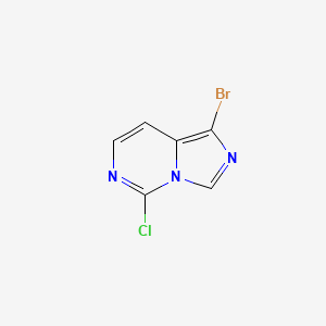 1-bromo-5-chloroimidazo[1,5-c]pyrimidine
