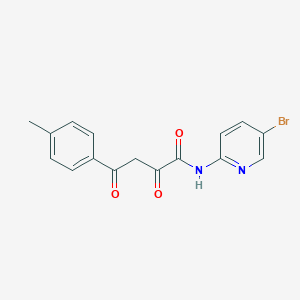 Benzenebutanamide, N-(5-bromo-2-pyridinyl)-alpha,gamma-dioxo-4-methyl-