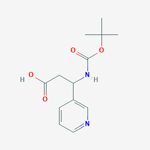 3-Boc-amino-3-(3-pyridyl)-propionic acid