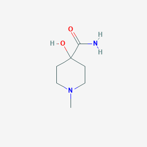 4-Hydroxy-1-methylpiperidine-4-carboxamide
