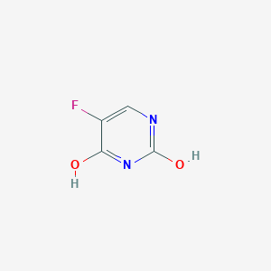 molecular formula C4H3FN2O2 B062378 Fluorouracil CAS No. 191047-64-0