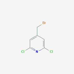 molecular formula C6H4BrCl2N B062455 4-(Bromomethyl)-2,6-dichloropyridine CAS No. 175204-45-2