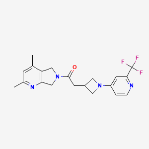 molecular formula C20H21F3N4O B6248855 Emraclidine CAS No. 2170722-84-4
