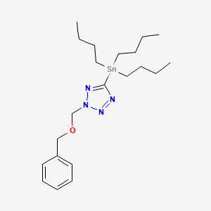 2-[(benzyloxy)methyl]-5-(tributylstannyl)-2H-1,2,3,4-tetrazole