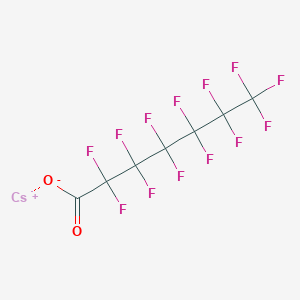 molecular formula C7CsF13O2 B062495 Cesium perfluoroheptanoate CAS No. 171198-24-6