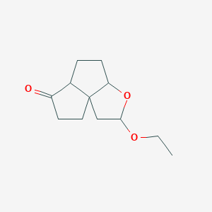 6H-Pentaleno[1,6a-b]furan-6-one,2-ethoxyoctahydro-(9CI)