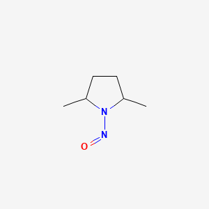molecular formula C6H12N2O B6250448 2,5-Dimethyl-N-nitrosopyrrolidine CAS No. 55556-86-0