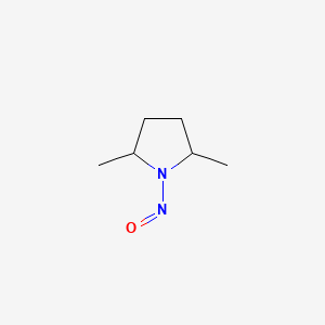 molecular formula C6H12N2O B6250448 2,5-dimethyl-1-nitrosopyrrolidine CAS No. 55556-86-0