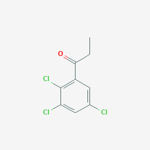1-(2,3,5-trichlorophenyl)propan-1-one