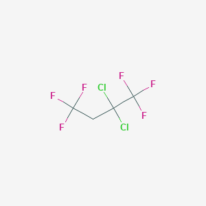 molecular formula C4H2Cl2F6 B062594 2,2-Dichloro-1,1,1,4,4,4-hexafluorobutane CAS No. 162462-08-0