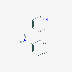 molecular formula C11H10N2 B062614 2-(Pyridin-3-YL)aniline CAS No. 177202-83-4