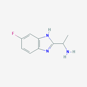 1-(5-fluoro-1H-benzo[d]imidazol-2-yl)ethanamine